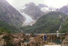 Maurandanger Fjord, Aufstieg zur Gletscherzunge des Folgefonngletschers